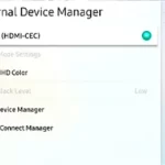 External-Device-Manager-settings