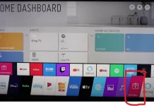 LG Smart TV での Discovery Plus