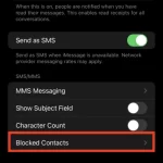 How to see blocked numbers on an iPhone-5