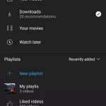 How to delete a YouTube playlist on an Android device