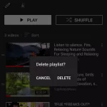 How to delete a YouTube playlist on an Android device-3