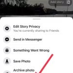 delete a story on the Facebook app on an iPhone-2