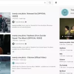 share a YouTube channel on a desktop