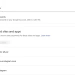 How to delete saved passwords on a Google account – 5