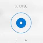 Mic testing with the built-in Voice Recorder app-3