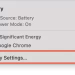 How-do-you-turn-on-low-power-mode-on-a-Mac-through-the-menu-bar
