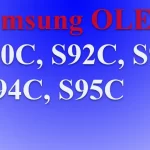 Samsung OLED S90C, S92C, S93C, S94C, S95C