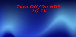 LG TV で HDR をオフ/オンにする方法