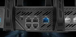 WIFIルーターの10GEポート