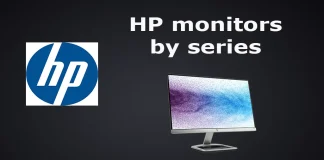 HP モニター: 製品ライン、シリーズ、メーカー