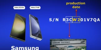Samsung 電話のシリアル番号の検索、2001 ~ 2025 のデコード