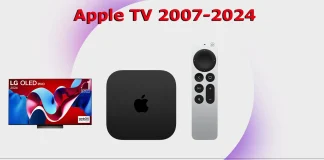 Apple TVの発売年別モデル