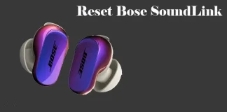 工場出荷時リセット Bose SoundLink、全モデル