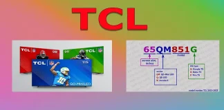 TCLテレビのモデル番号、2015-2025:意味と解読