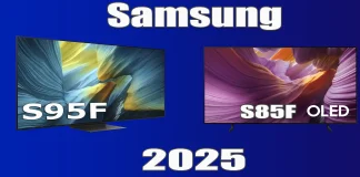 Samsung OLEDテレビ 2025年モデル:S85F、S90F、S95F