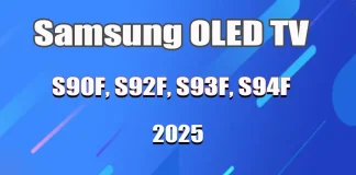 Samsung OLED S90F、S92F、S93F、S94Fモデルの違い