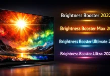 LGテレビのBrightness Booster