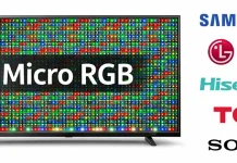 マイクロRGB、RGB Evo、およびTCL Mini RGBテレビ
