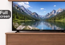 Samsungテレビで画面サイズを変更する方法