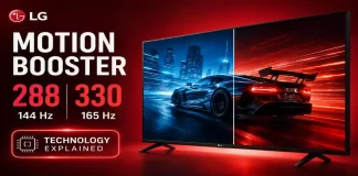 LGテレビのMotion Booster 288および330技術