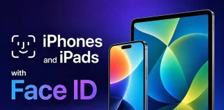 Face ID搭載のiPhoneおよびiPad一覧