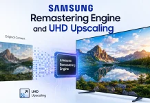 Samsung Remastering EngineとSamsungテレビのUHD Upscaling