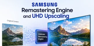 Samsung Remastering EngineとSamsungテレビのUHD Upscaling