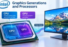 Intel グラフィックスの世代とプロセッサ