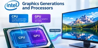Intel グラフィックスの世代とプロセッサ