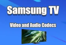 Samsung TVでサポートされている動画・音声フォーマットとコーデック