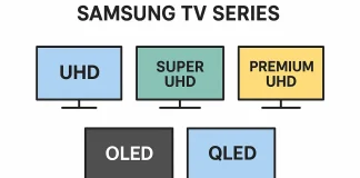Samsungテレビシリーズの分類