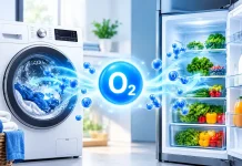 洗濯機や冷蔵庫のActive Oxygenとは?