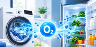 洗濯機や冷蔵庫のActive Oxygenとは?